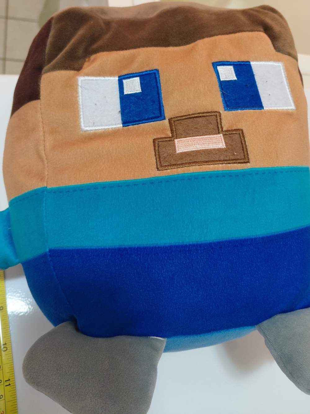 Mattel Plush Superhero Costume Top in Blue, Teal, Brown